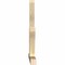 Ekena Millwork Saratoga Rough Sawn Timber Gable Bracket, Douglas Fir, 84"W x 49"H x 4"D x 4"F, 14/12 Pitch GBW084X49X0404SAR00RDF - alternate 5